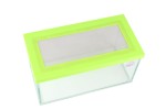Terrarium dla mrówek 20×10×10 cm – arena szklana z pokrywą z siatki