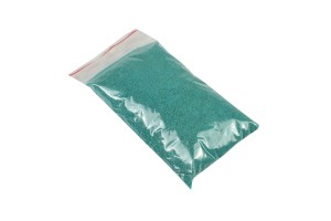 Piasek kwarcowy barwiony- kolor turkusowy- 150 g
