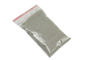 Piasek kwarcowy- 150 g- kolor jasno-szary