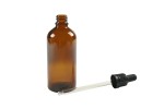 Butelka szklana 100 ml z pipetą