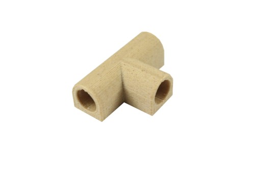 Łącznik AntCenter nr 6- trójnik pod wężyk 10- WOOD