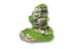 Ozdoba do terrarium nr 60- grupa omszonych skał