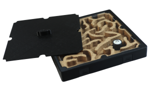 Gniazdo korkowe dla mrówek L – BlackAnt (modułowe 14×14 cm)