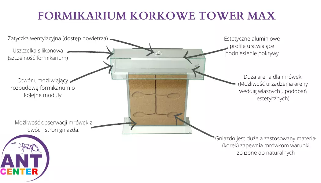 Farma mrówek Tower Max